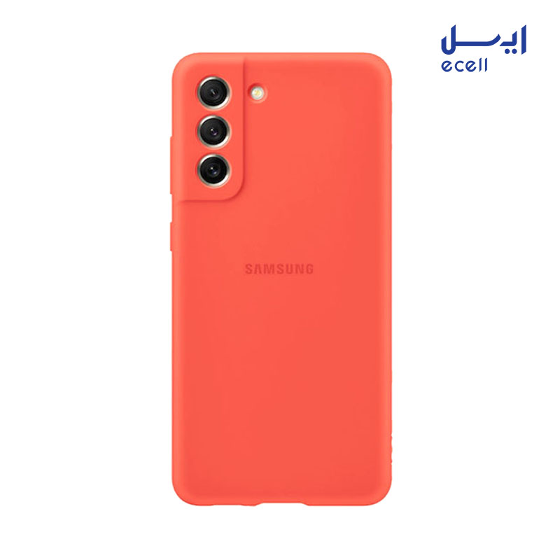 Galaxy S21 FE 2 قاب نیلکین مدل Frosted Shield مناسب گوشی سامسونگ Galaxy S21 FE گلبهی