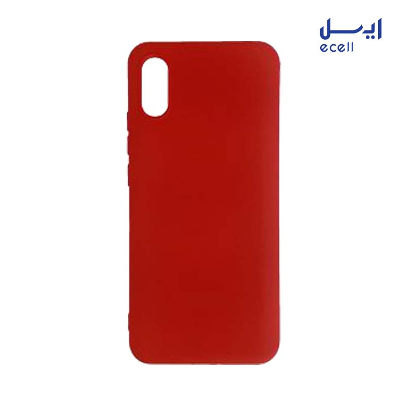 Silicone Case Xiaomi Redmi 9A 1 قاب سیلیکونی مناسب گوشی شیائومی Redmi 9A قرمز