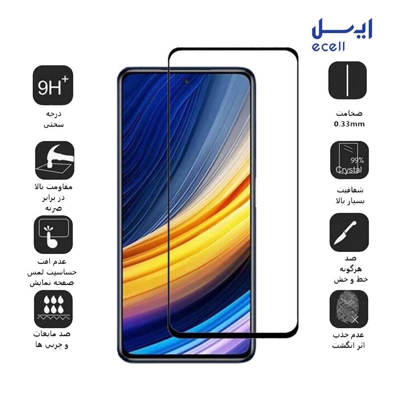 X3 PRO CERAMIC-4 انواع محافظ صفحه نمایش سرامیک بوف مناسب گوشی موبایل شیائومی Poco X3 Pro