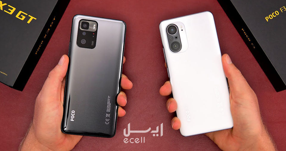 مقایسه poco F3 و poco X3 GT