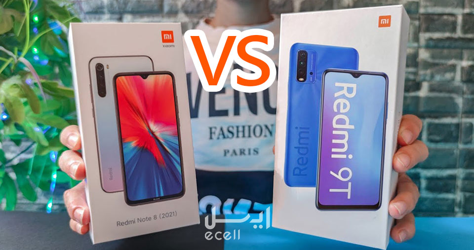 مقایسه redmi note 8 (2021) و redmi 9t