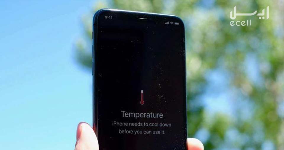 داغ شدن گوشی اپل به دلیل قرار گرفتن در زیر آفتاب