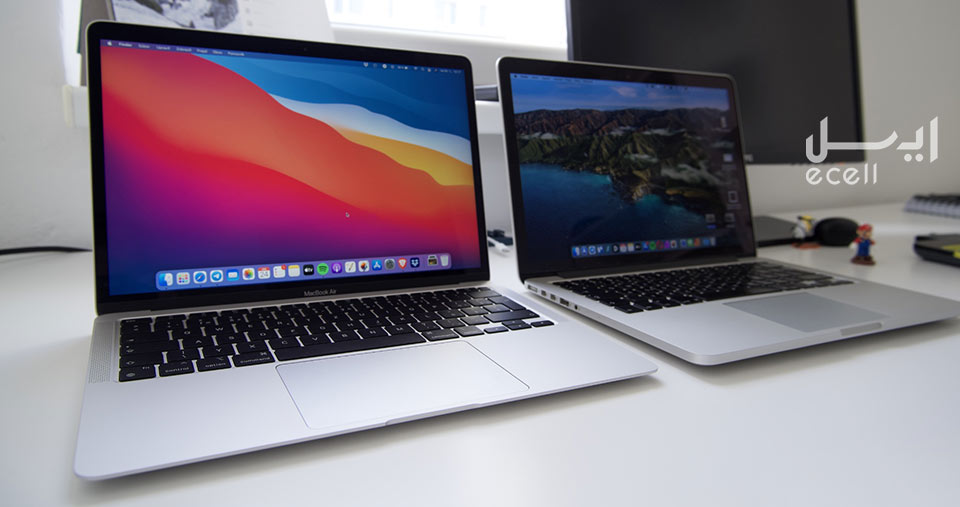 مقایسه macbook pro 2021 با macbook pro 2020 از لحاظ عمر باتری