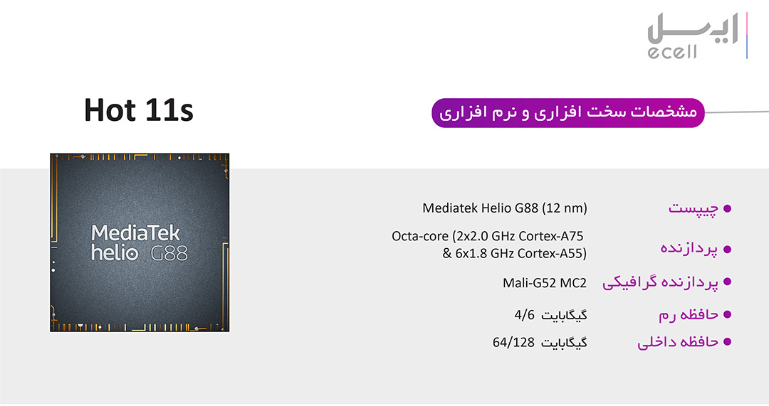 خرید گوشی موبایل اینفینیکس Hot 11S