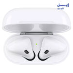 بهترین قیمت هدفون بی‌ سیم اپل مدل AirPods 2 همراه با محفظه شارژ