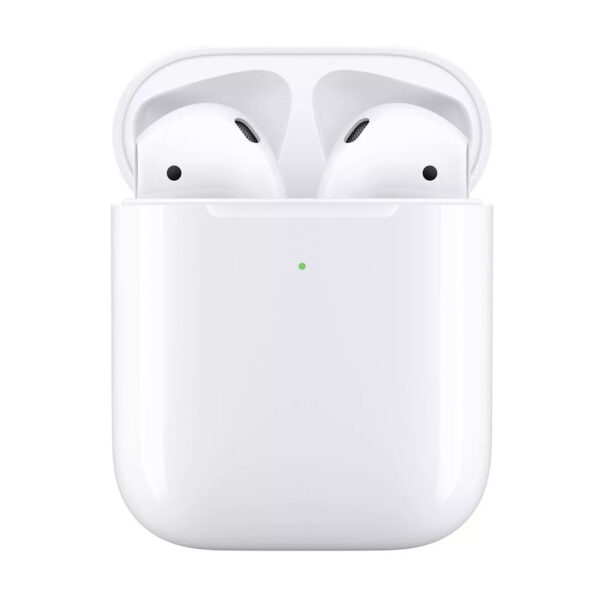 قیمت هدفون بی‌ سیم اپل مدل AirPods 2 همراه با محفظه شارژ