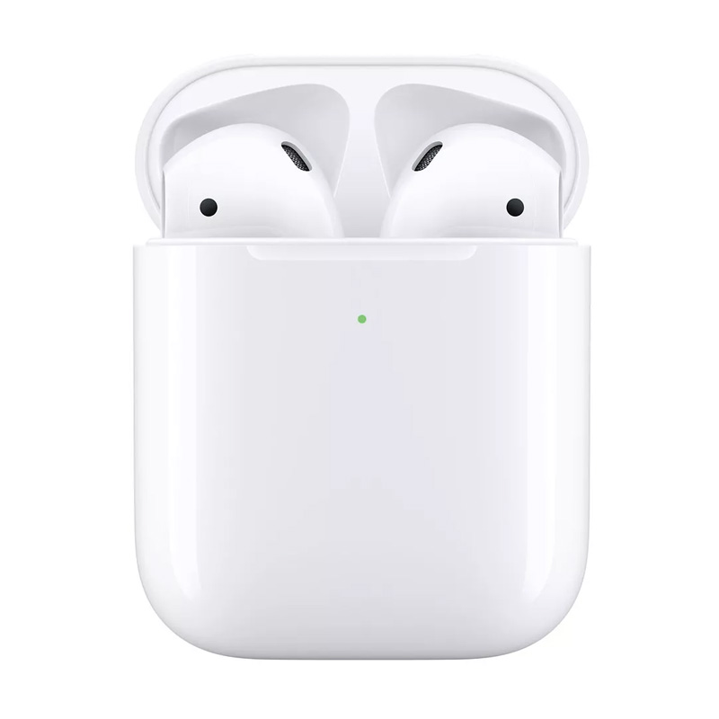 قیمت هدفون بی‌ سیم اپل مدل AirPods 2 همراه با محفظه شارژ