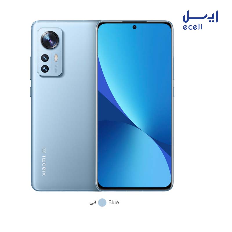 xiaomi 12 (2) گوشی xiaomi 12 آبی