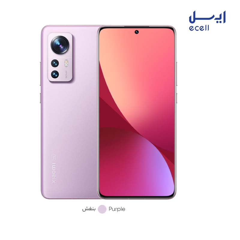 xiaomi 12 (4) گوشی xiaomi 12 صورتی