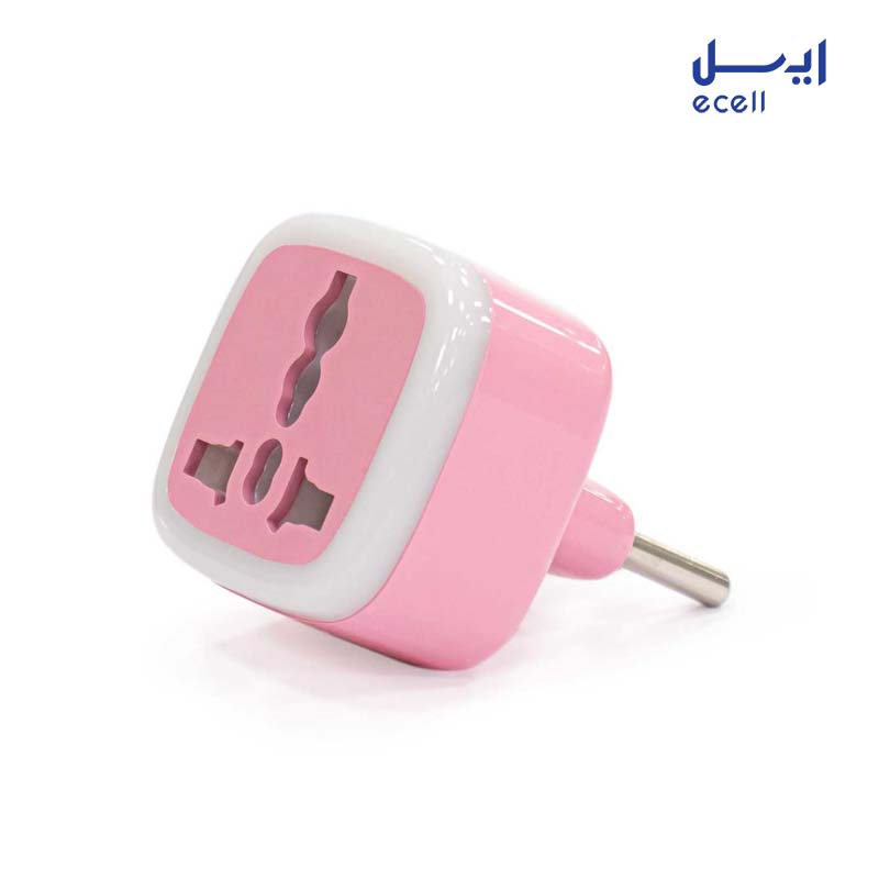 Hadron A10-1 1 مبدل دوشاخه برق یونیورسال مدل A10 - 1 با قیمت مناسب