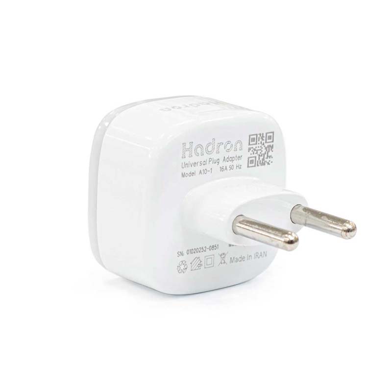 Hadron A10-1 مبدل دوشاخه برق یونیورسال مدل A10 - 1- بهترین قیمت