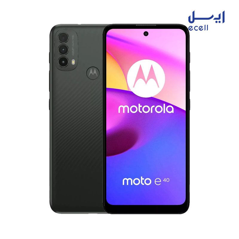 MOTO E40 64.4 1 گوشی موبایل موتورولا Moto E40 ظرفیت 64 گیگابایت ارزان قیمت