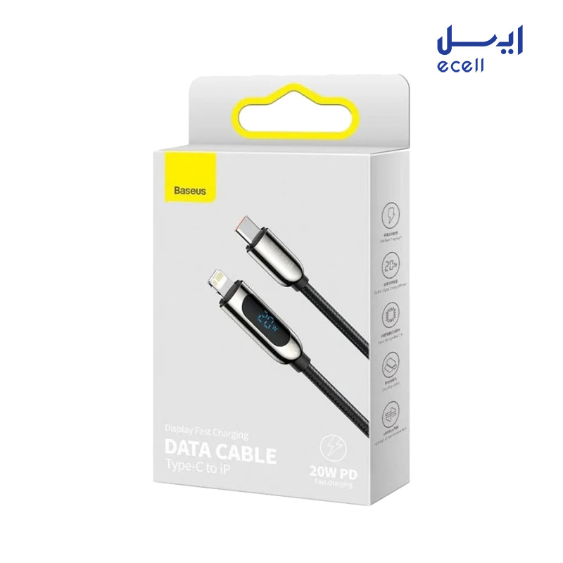 CATLSK 01 2 خرید آنلاین کابل USB-C به لایتنینگ بیسئوس مدل CATLSK-01 20w طول 1 متر