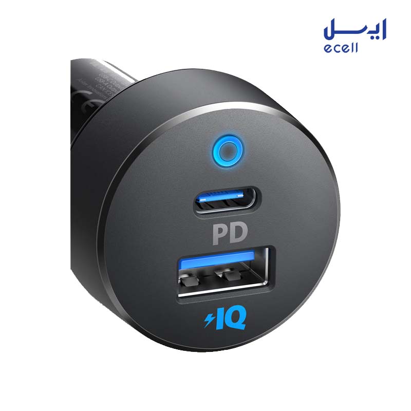 Car Charger 42W (A2721) 2 خرید شارژر فندکی انکر مدل A2721 PowerDrive PD Plus 2
