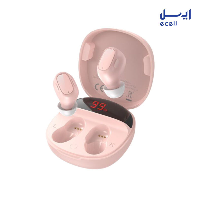Encok-WM01 Plus 4 هدفون بلوتوثی بیسوس مدل Encok-WM01 Plus صورتی