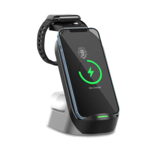 شارژر وایرلس 4 کاره ی گرین لاین Green 4 in 1 fast wireless charger 15w