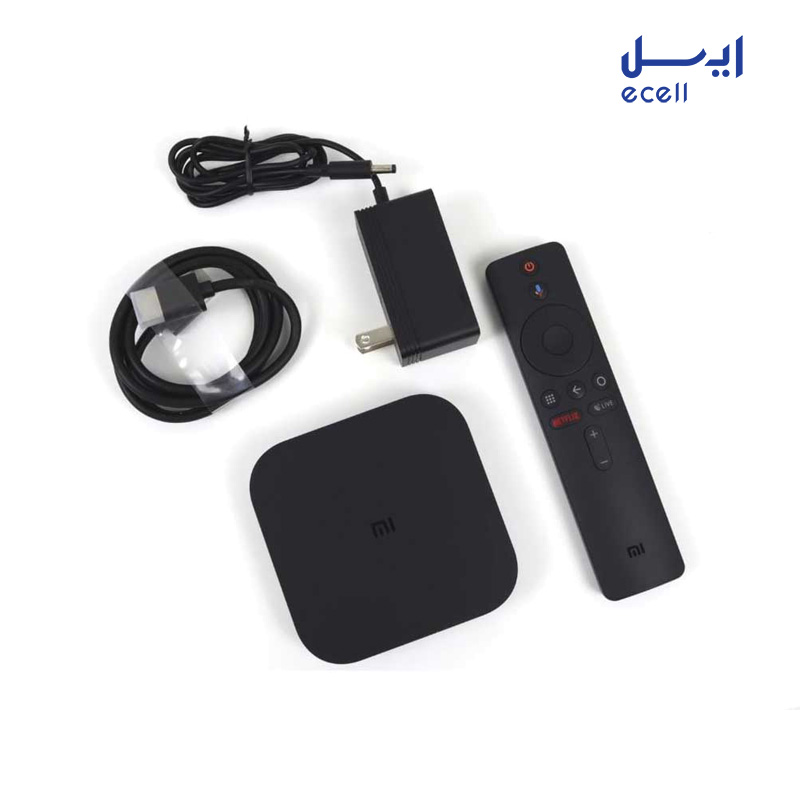 Mi Box S 4 پخش کننده تلویزیون شیائومی مدل Mi Box S بههمراه کابل HDMI