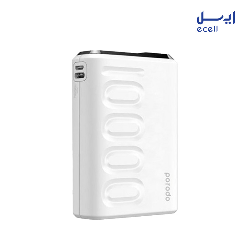 Porodo Power Bank PD-1092 10000MAH 2 پاوربانک پرودو مدل PD-1092 ظرفیت 10000 میلی آمپر ارزان