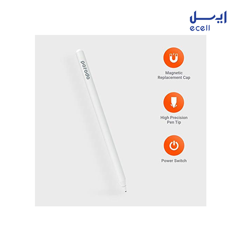 Porodo Universal Pencil 2 خرید قلم لمسی پرودو مدل Porodo Universal Pencil PD-MGPEN