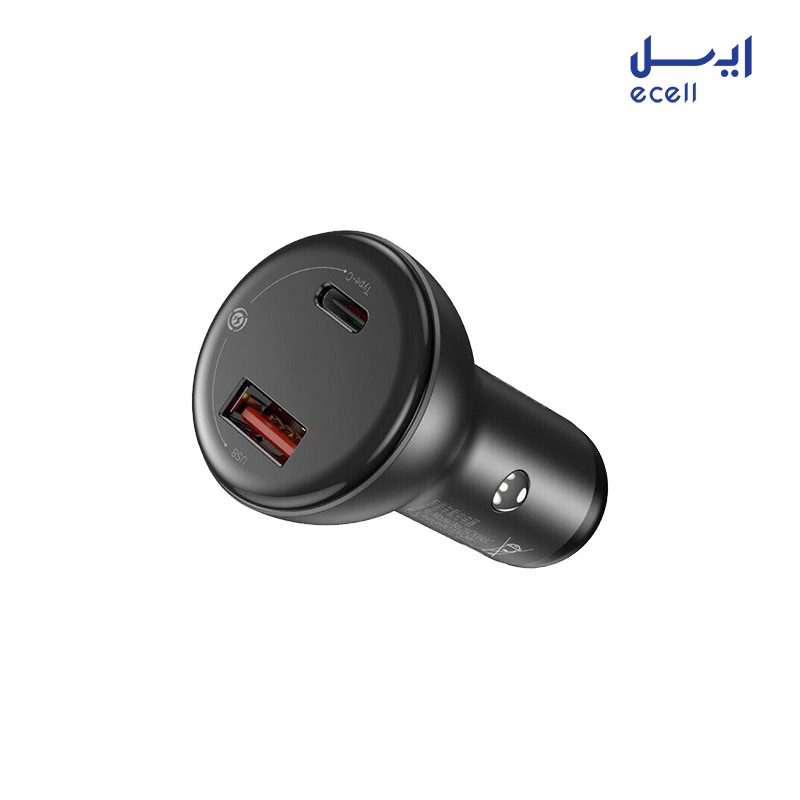 TZCCBX-C0G 1 خرید شارژر فندکی هوشمند 45 وات بیسئوس مدل TZCCBX-C0G