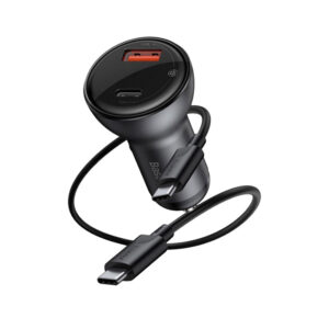 شارژر فندکی هوشمند 45 وات بیسئوس مدل TZCCBX-C0G