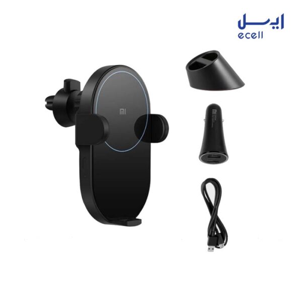 پایه نگهدارنده و شارژر وایرلس ماشین شیائومی Mi 20W Wireless Car Charger