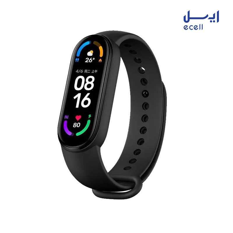 خرید اینترنتی مچ بند هوشمند شیائومی مدل Mi Band 6 Global Version