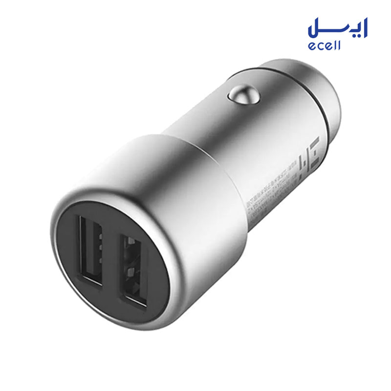 zmi car charger ap821 1 شارژر فندکی شیائومی دو پورت شارژ سریع QC3.0 مدل ZMI AP821