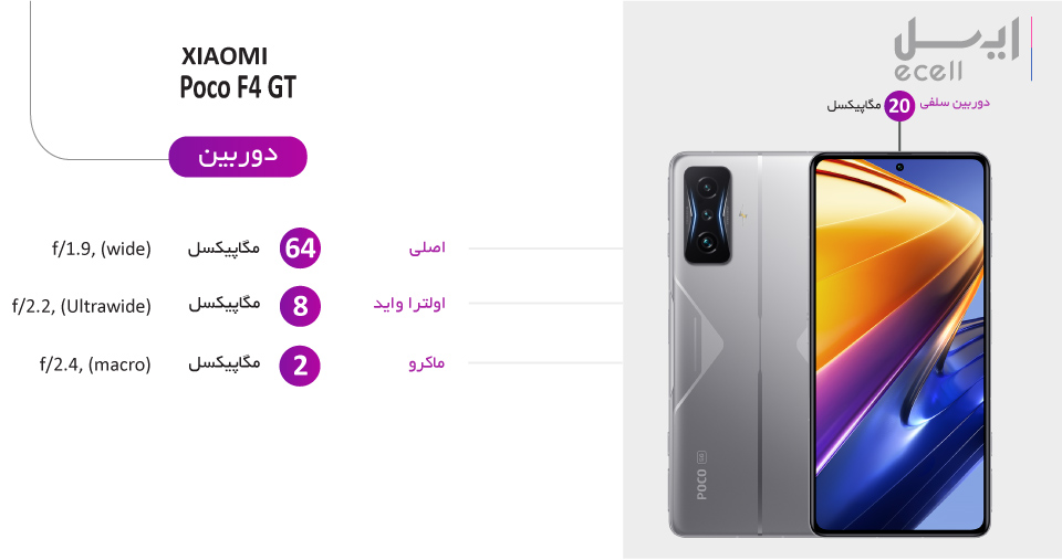بررسی دوربین پوکو F4 GT