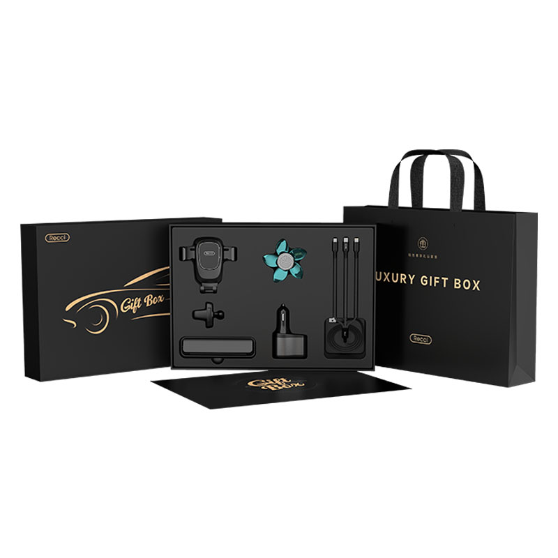 Gift box RGB-N04 خرید ست هدیه لوازم جانبی خودرو Recci مدل RGB-N04