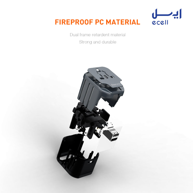 RCG-N03 2 قیمت خرید شارژر رسی مدل Universal Charger RCG-N03