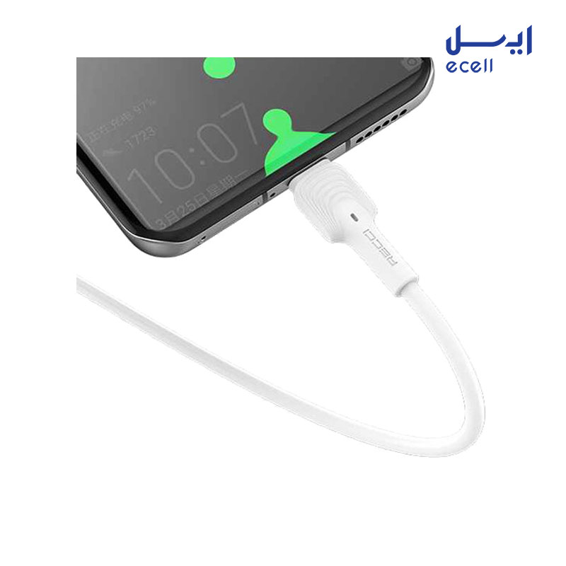 RECCI RT 3 خرید و قیمت کابل تبدیل usb-C به لایتنینگ recci مدل RTC-N26L طول 1 متر