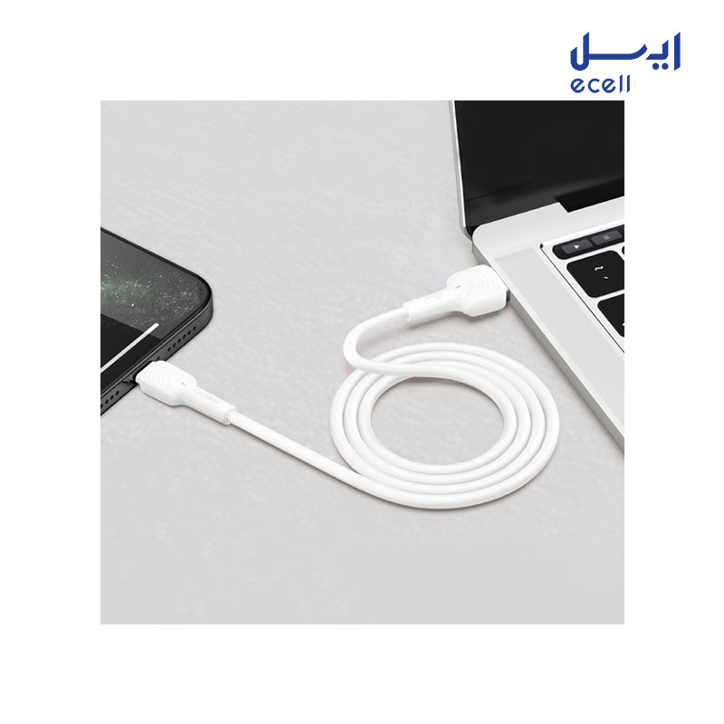 RECCI RTC 1 خرید کابل تبدیل usb-C به Type-C رسی مدل RTC-N26C طول 1 متر