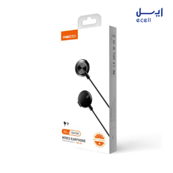 خرید اینترنتی هندزفری recci مدل Wired earphone REP-L03