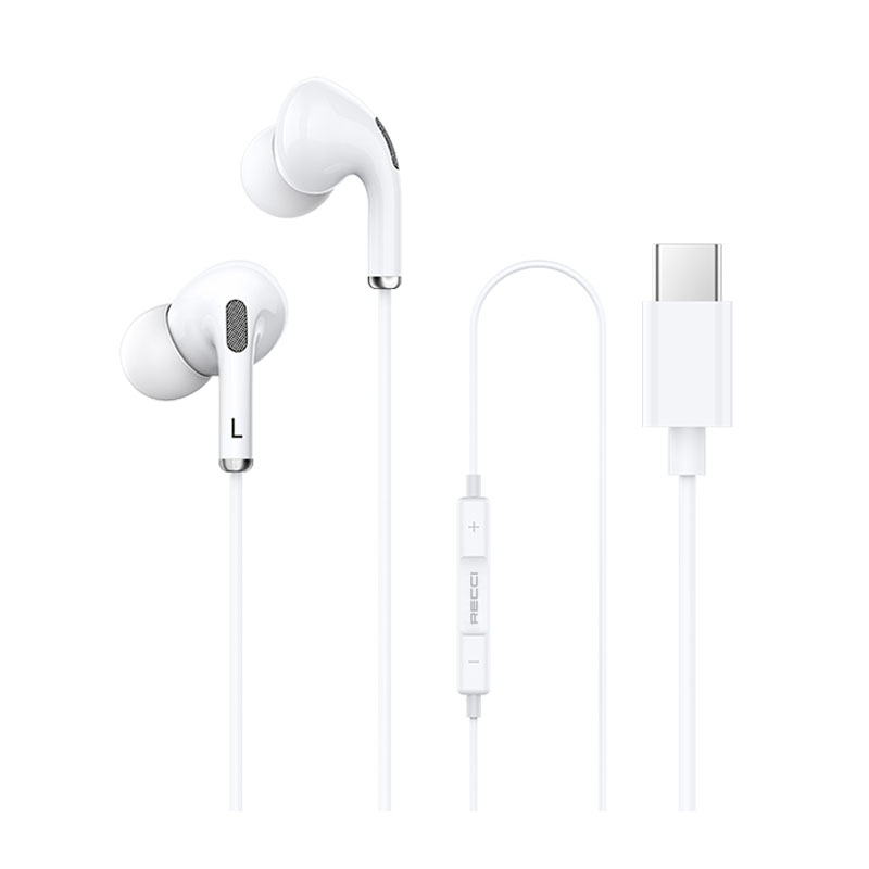 خرید اینترنتی هندزفری recci مدل Wired earphone REP-L17