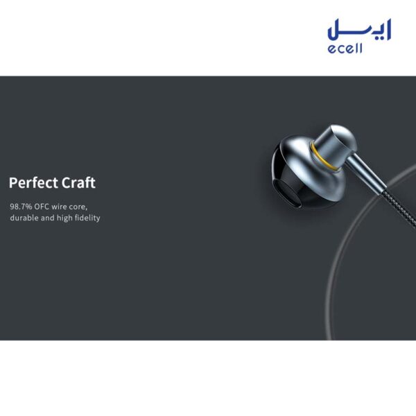 هندزفری recci مدل Wired earphone REP-L25
