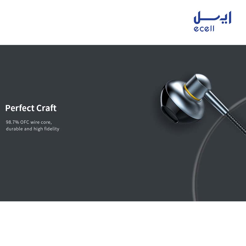 REP-L25 3 خرید هندزفری recci مدل Wired earphone REP-L25
