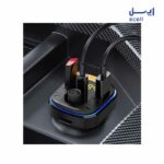 خرید اینترنتی شارژر فندکی recci مدل RQ01 Wireless FM Car Charger