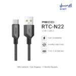 خرید کابل تبدیل usb-C رسی مدل RTC-N22C طول 1 متر