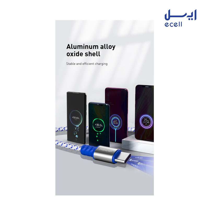 RTC-N37M 3 قیمت کابل تبدیل USB به microUSB رسی مدل RTC-N37M طول 1 متر