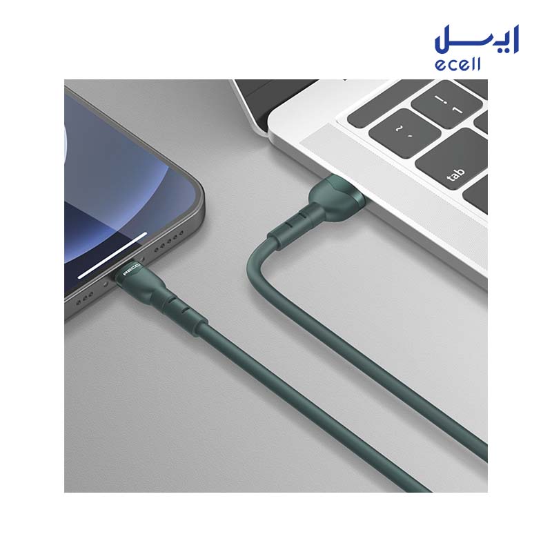 RTC-P35CL 1 قیمت و خرید کابل تبدیل Type-C به لایتنینگ recci مدل RTC-