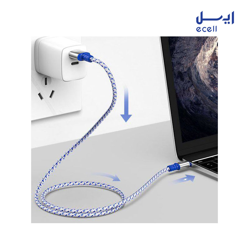 RTC-p37c 4 قیمت کابل Type-C رسی مدل RTC-P37C طول 1 متر