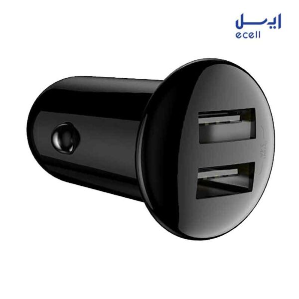 شارژر فندکی سریع دو پورت recci مدل RUC-D1
