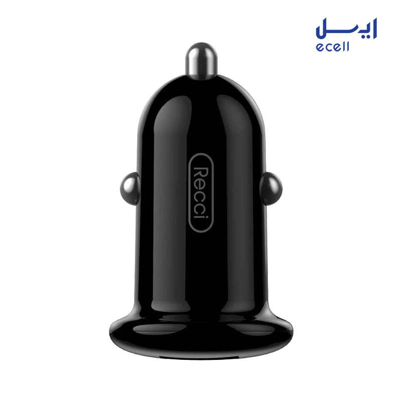 RUC-D1 4 خرید و قیمت شارژر فندکی سریع دو پورت recci مدل RUC-D1