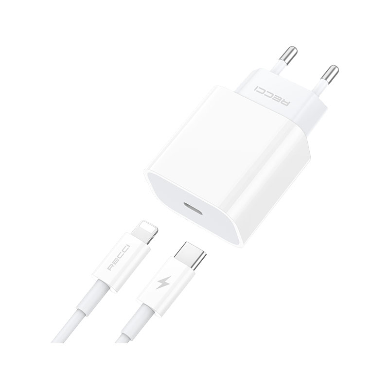 charger RCT-P01E ارسال شارژر دیواری رسی مدل charger RCT-P01E 20W