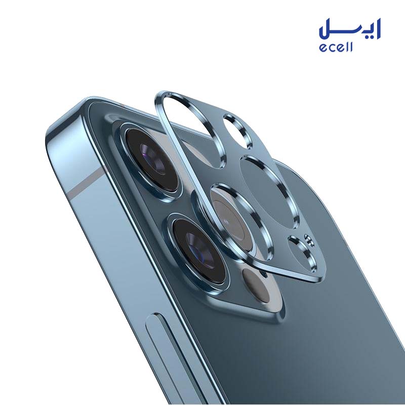 3D Lenz IP12PM FULL 3 عکس محافظ لنز دوربین بوف مدل 3D مناسب گوشی اپل Iphone 12 Pro Max