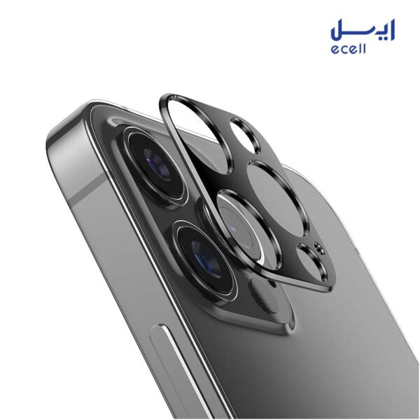 محافظ لنز دوربین بوف مدل 3D مناسب گوشی اپل Iphone 12 Pro Max