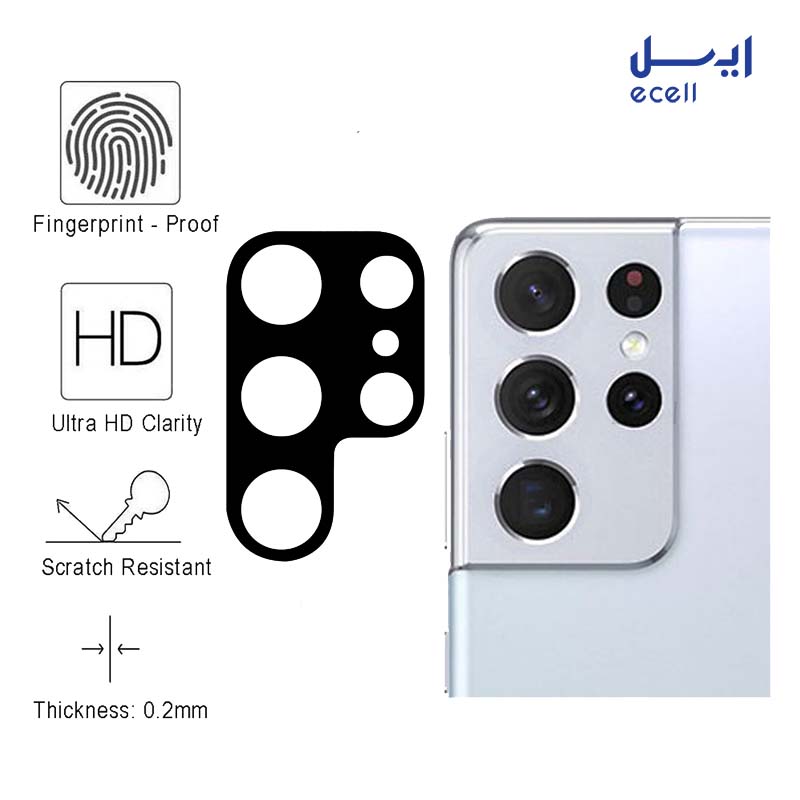 3D Lenz S22 ULTRA FULL 1 خرید محافظ لنز دوربین بوف مدل 3D مناسب گوشی سامسونگ