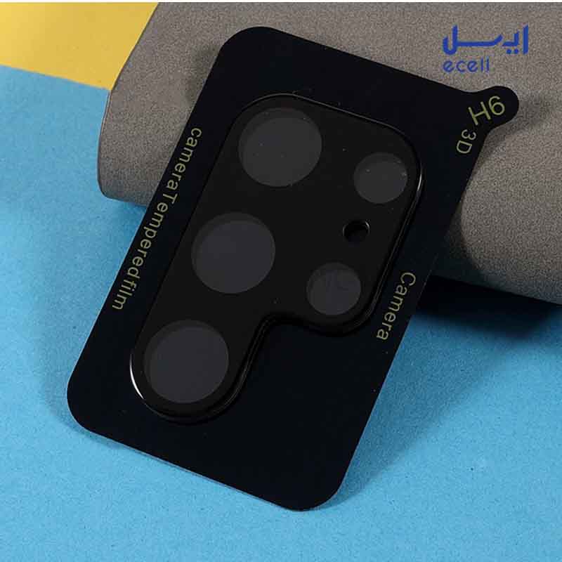 3D Lenz S22 ULTRA FULL 3 خرید محافظ لنز دوربین بوف مدل 3D مناسب گوشی سامسونگ S22 Ultra
