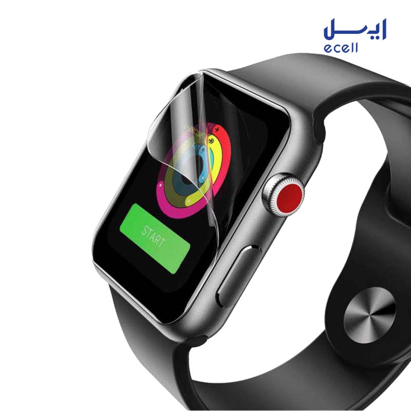 Buff silicone glass apple watch 38mm 2 خرید محافظ صفحه نمایش بوف مدل Silicone مناسب برای اپل واچ 38 میلیمتری